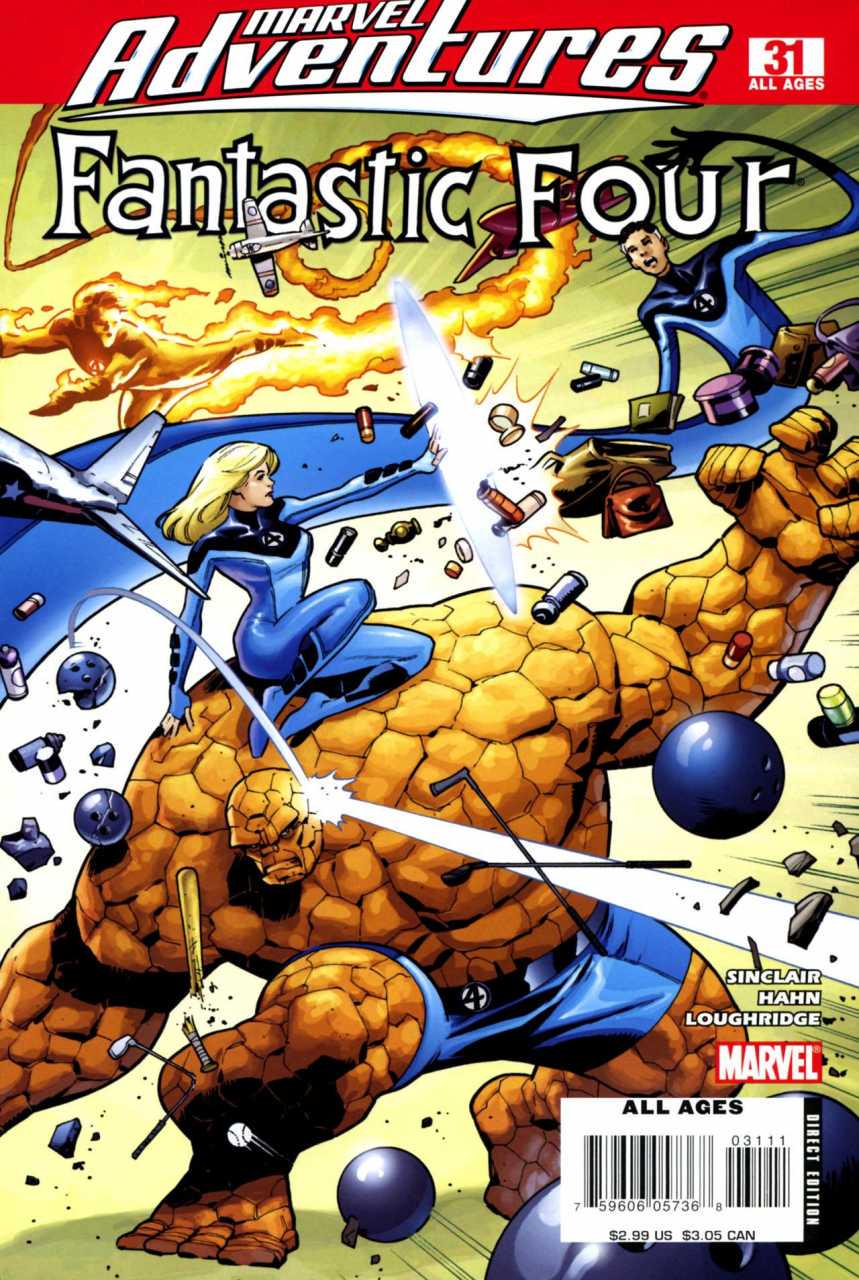 Marvel Adventures: Fantastic Four #31 (2007) Comic Books Marvel Adventures Fantastic Four