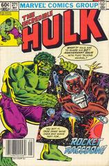 The Incredible Hulk [Newsstand] #271 (1982) Comic Books Incredible Hulk Prices
