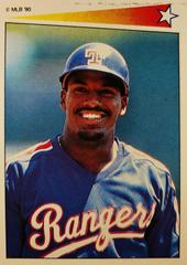 Ruben Sierra #203 Baseball Cards 1990 Panini Stickers Prices