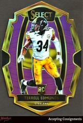 Terrell Edmunds [Purple Prizm Die-Cut] Football Cards 2018 Panini Select Prices
