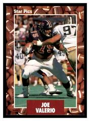 Joe Valerio Football Cards 1991 Star Pics Prices
