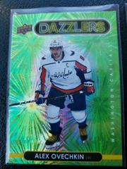 Alex Ovechkin [Green] Hockey Cards 2021 Upper Deck Dazzlers Prices