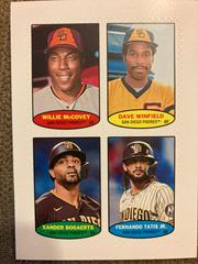 Willie McCovey, Dave Winfield, Xander Bogaerts, Fernando Tatis Jr. Baseball Cards 2023 Topps Heritage 1974 Stamps High Number Prices