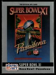 Super Bowl XI Football Cards 1990 Pro Set Prices