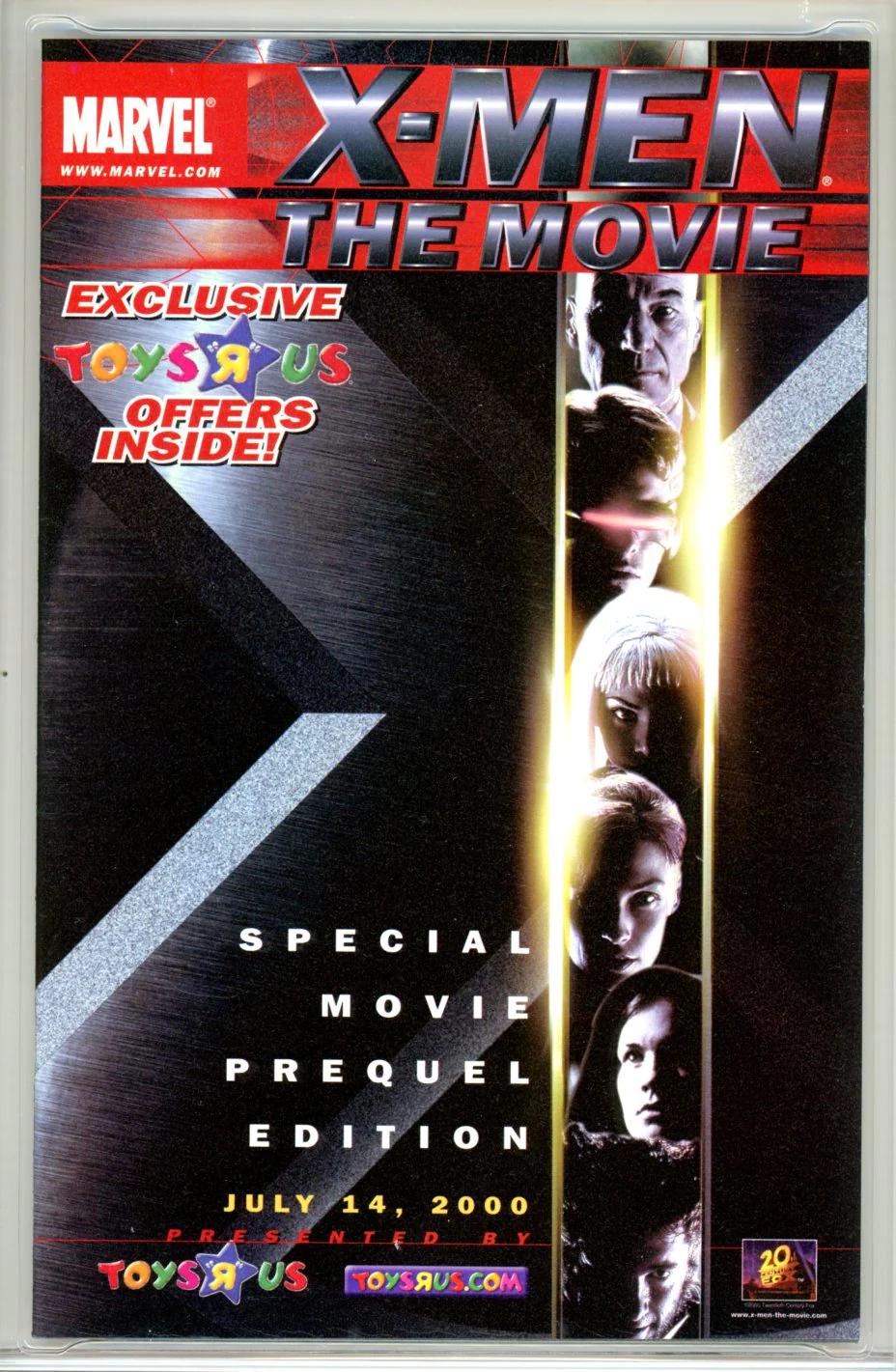 X Men The Movie Prequel Edition 1 2000 Prices X Men The Movie Series 6547