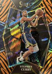 Stephen Curry [Tiger Prizm] Basketball Cards 2021 Panini Select Prices