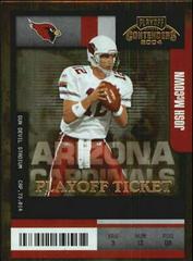 Josh McCown [Playoff Ticket] #3 Football Cards 2004 Playoff Contenders Prices