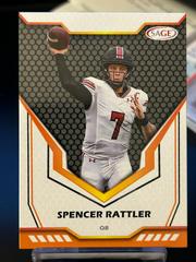 Spencer Rattler #68 Football Cards 2024 Sage Prices