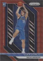 Luka Doncic [Ruby Wave] #280 Basketball Cards 2018 Panini Prizm Prices