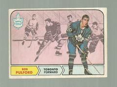 Bob Pulford #129 Hockey Cards 1968 O-Pee-Chee Prices
