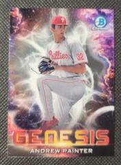 Andrew Painter Baseball Cards 2021 Bowman Draft Genesis Prices