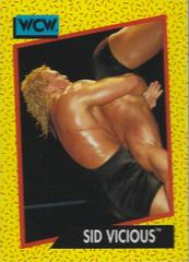 Sid Vicious #25 Wrestling Cards 1991 Impel WCW Prices