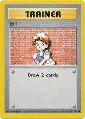Bill [Shadowless] Pokemon Base Set Prices