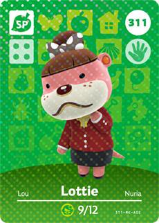 Lottie #311 [Animal Crossing Series 4] Cover Art