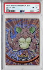 Nidoking [Foil] #34 Pokemon 1999 Topps TV Prices