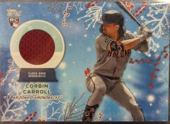 Corbin Carroll #RC-CCA Baseball Cards 2023 Topps Holiday Relics Prices