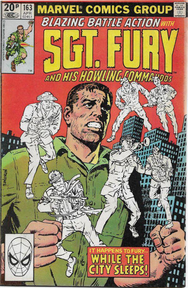 Sgt. Fury and His Howling Commandos [British] #163 (1981) Comic Books Sgt. Fury and His Howling Commandos