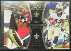 Marques Colston, Darren Sproles Football Cards 2012 Topps Paramount Pairs Prices