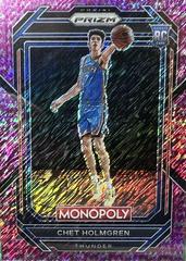 Chet Holmgren [Pink Shimmer] #63 Basketball Cards 2022 Panini Prizm Monopoly Prices