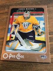 Chris Mason #284 Hockey Cards 2006 O Pee Chee Prices