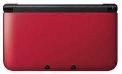 Console - Front | Nintendo 3DS XL Black & Red Nintendo 3DS