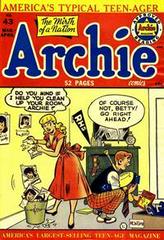 Archie #43 (1950) Comic Books Archie Prices