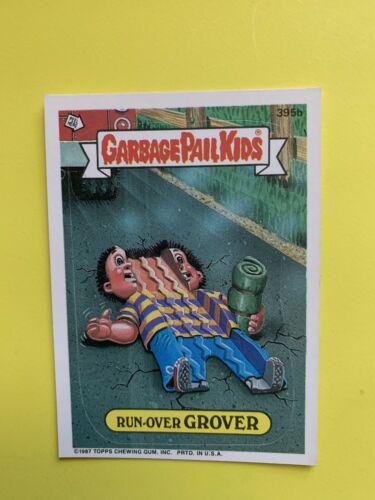 Run-Over GROVER #395b 1987 Garbage Pail Kids