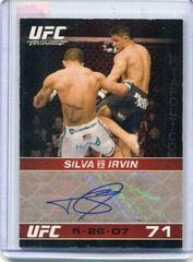 Thiago Silva #ATS Ufc Cards 2009 Topps UFC Round 1 Autographs Prices