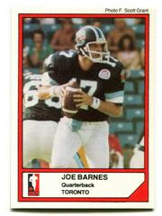 Joe Barnes Football Cards 1984 Jogo CFL Prices
