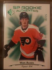 Wade Allison [Green] Hockey Cards 2021 SP Prices
