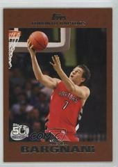 Andrea Bargnani #38 Basketball Cards 2007 Topps Prices