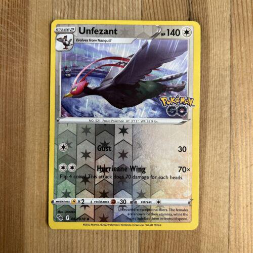 Unfezant Reverse Holo 63 Prices Pokemon Go Pokemon Cards