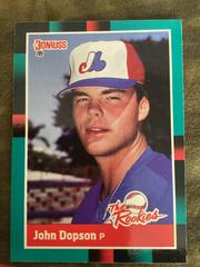 John Dopson Baseball Cards 1988 Donruss Rookies Prices