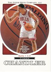 Tyson Chandler Basketball Cards 2003 Upper Deck Standing O Prices