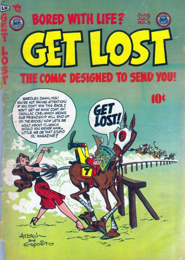 Get Lost #3 (1954) Comic Books Get Lost