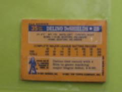 Card 35 Reverse | Delino DeShields Baseball Cards 1991 Topps Micro