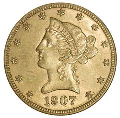 1907 D [PROOF] Coins Liberty Head Gold Double Eagle Prices