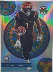 Ja'Marr Chase Football Cards 2021 Panini Prizm Stained Glass Prices