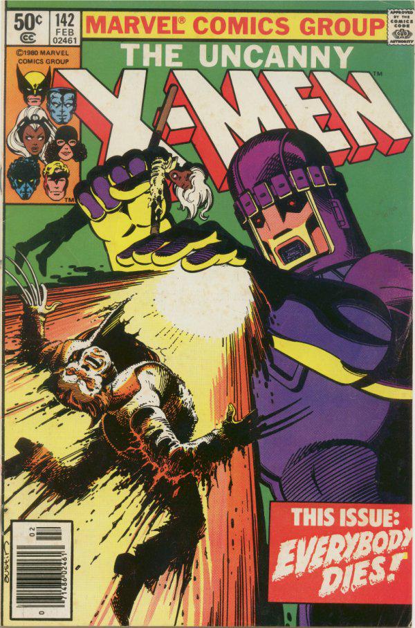 Uncanny X-Men [Newsstand] #142 (1981) Comic Books Uncanny X-Men