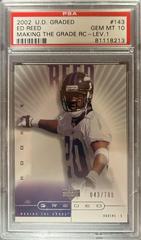 Ed Reed [Making the Grade RC Lev.1] Football Cards 2002 Upper Deck Graded Prices