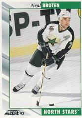 Neal Broten Hockey Cards 1992 Score Prices