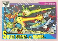 Silver Surfer vs. Thanos Marvel 1991 Universe Prices