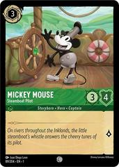 Mickey Mouse - Steamboat Pilot [Foil] Lorcana First Chapter Prices