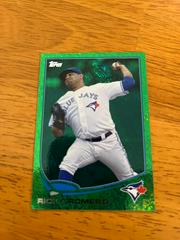 Ricky Romero [Emerald] #124 Baseball Cards 2013 Topps Prices