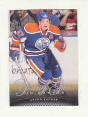 Anton Lander #C99 Hockey Cards 2011 Upper Deck Canvas Prices