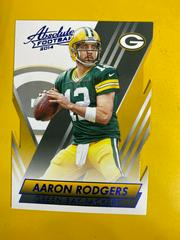 Aaron Rodgers [Retail Blue] #15 Football Cards 2014 Panini Absolute Prices