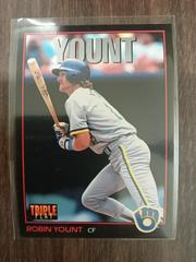 Robin Yount #188 Baseball Cards 1993 Panini Donruss Triple Play Prices
