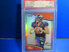 Tim Tebow [Refractor] #25 Football Cards 2011 Topps Finest Prices