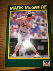 Mark McGuire #9 Baseball Cards 1990 Starline Prices