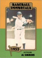 Al Simmons #68 Baseball Cards 1980 Baseball Immortals Prices
